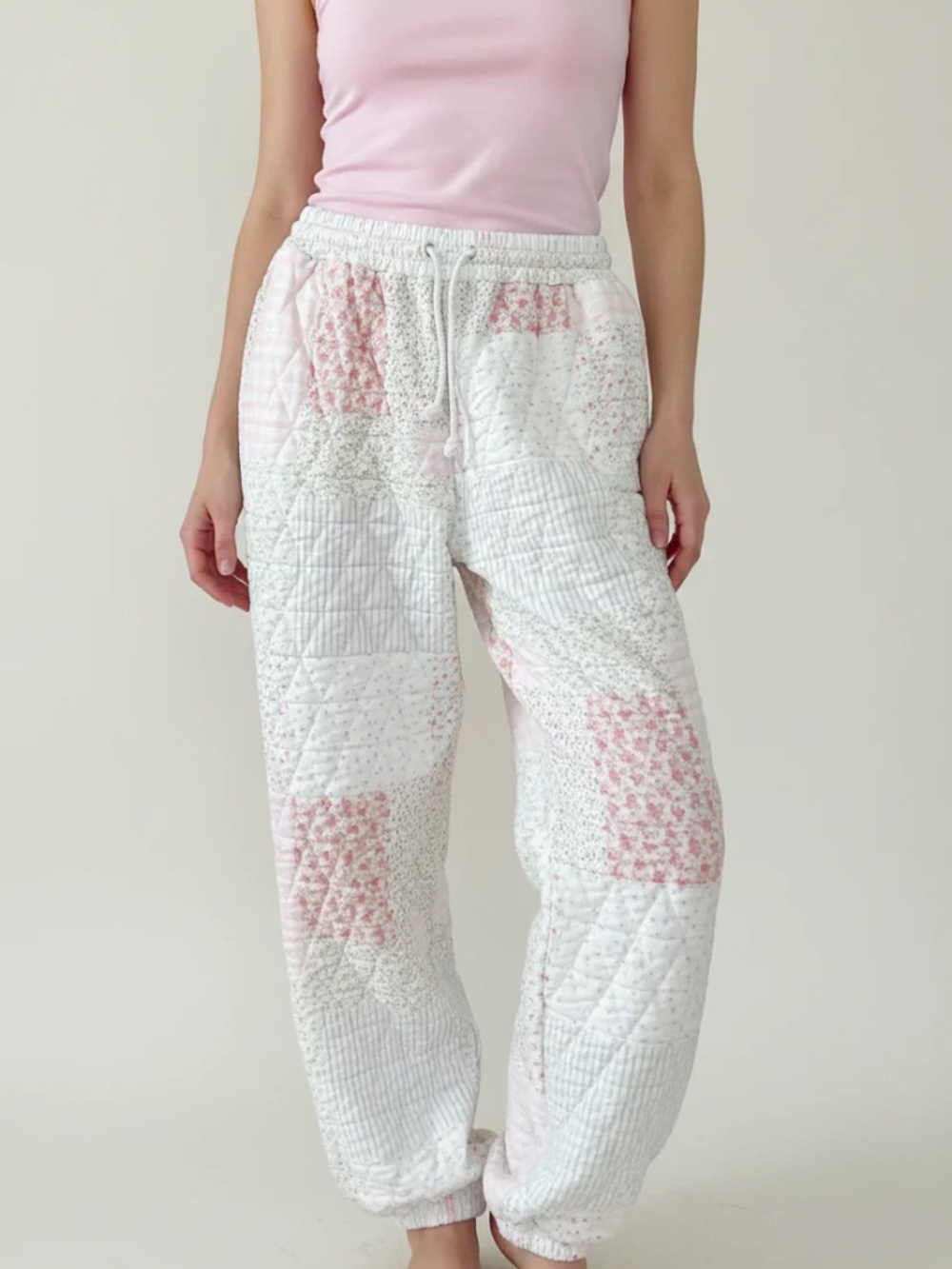 NWT Colorblock Quilted Jogger Sweatpants